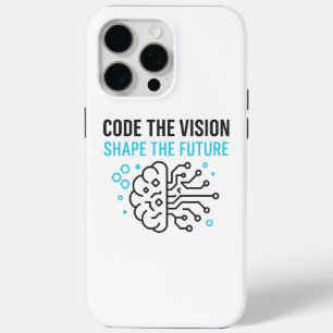 Coque Case-Mate iPhone Visionnaire technologique futuriste : Code binaire