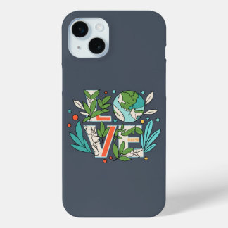 Coque Case-Mate iPhone 🌎 🌿 Visions verdoyantes : Eco Love Téléphone Cas