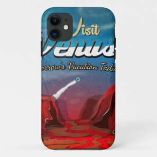 Coque iPhone 11 Visite du Poster vintage Vénus