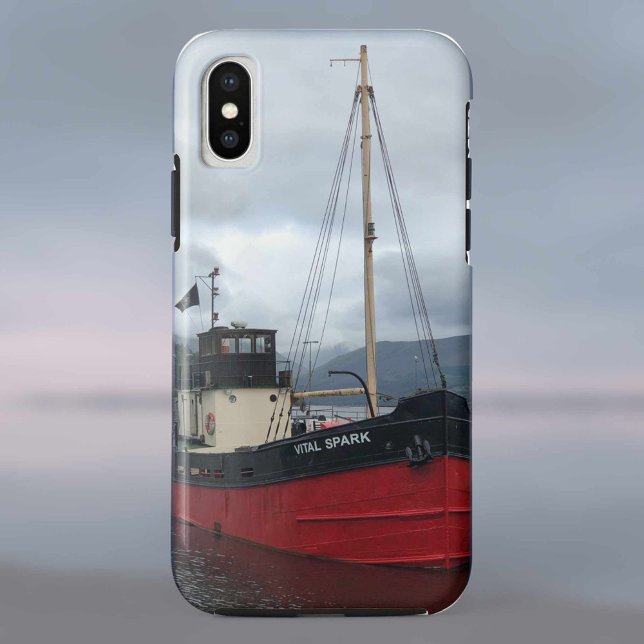 Coques Case-Mate iPhone Vital Spark, Puffer Boat, Inveraray, Écosse, (Créateur téléchargé)