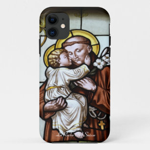 Coque Case-Mate Pour iPhone Vitrail de l'église La Roche FR Suisse