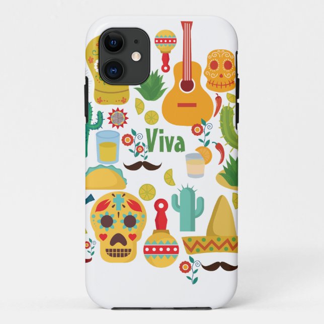 Coques Case-Mate iPhone viva mexique (Dos)