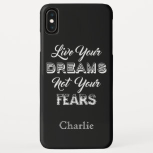 Case-Mate iPhone Case Vivent votre nom fait sur commande de rêves et