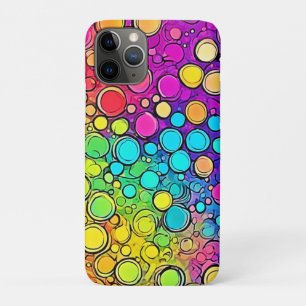 Case-Mate iPhone Case Vivid Rainbow Bubble Abstraction
