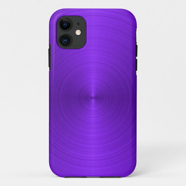 Coques Case-Mate iPhone Vivid violet métallique (Dos)