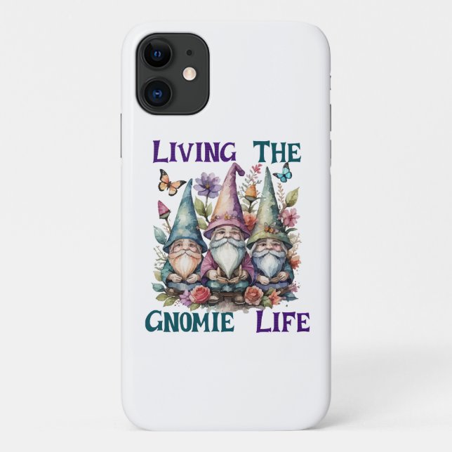 Coques Case-Mate iPhone Vivre la vie de gnome (Dos)