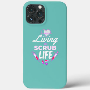 Case-Mate iPhone Case Vivre La Vie Scrub Infirmière de l'AIIC Travailleu