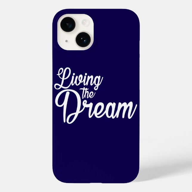 Coques Case-Mate iPhone Vivre Le Rêve Inspiration Motivationnelle (Verso)