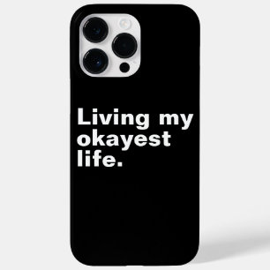 Coque Case-Mate iPhone Vivre ma vie la plus agréable.