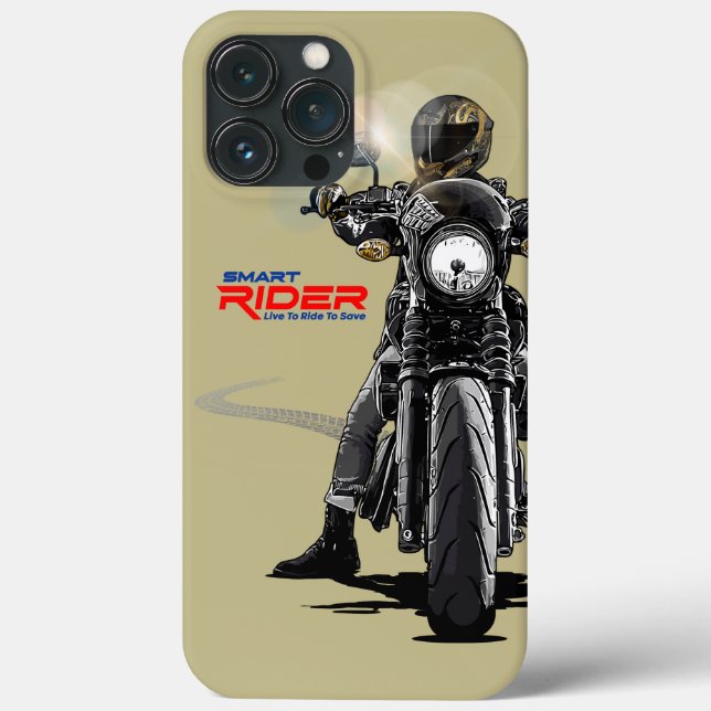 Coques Case-Mate iPhone Vivre pour Rouler | (Verso)