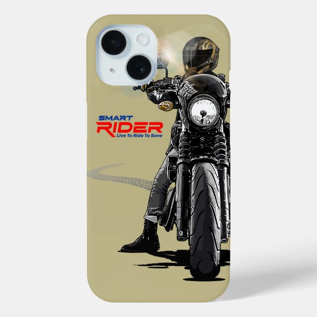 Coques Case-Mate iPhone Vivre pour Rouler | (Verso)
