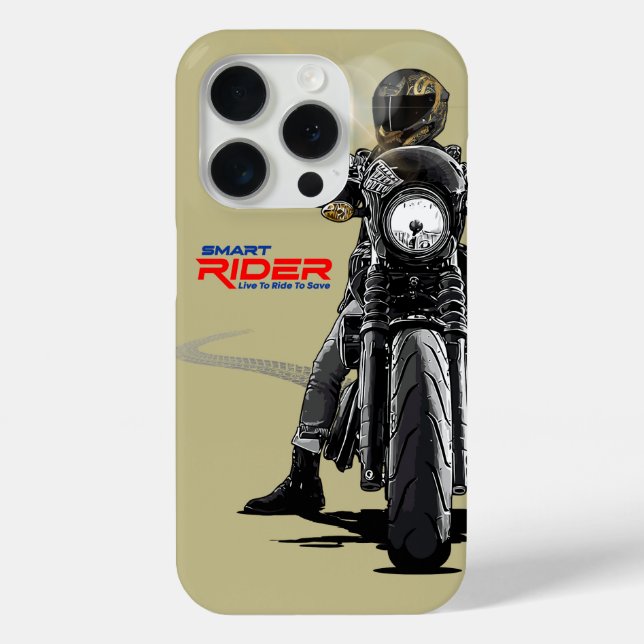 Coques Case-Mate iPhone Vivre pour Rouler | (Verso)