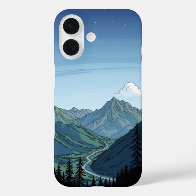 Coques Case-Mate iPhone Voie pacifique : Un Doodle Inspiré Par La Nature (Verso)