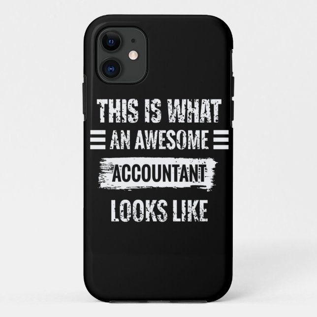 Coques Case-Mate iPhone Voilà À Quoi Ressemble Un Comptable Génial (Dos)