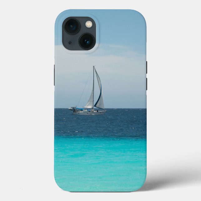 Coques Case-Mate iPhone Voile dans la mer des Caraïbes #1 #océan #wall #ar (Verso)