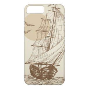 Coques Pour iPhone Voilier vintage