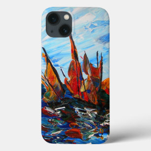 iPhone 13 Case Voiliers au port a bainet 2009