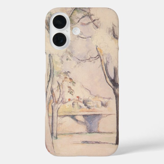 Coques Case-Mate iPhone Voir à travers les arbres par Paul Cezanne, Art Vi (Verso)
