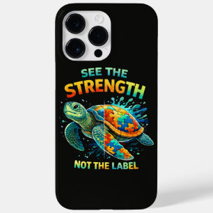 Coque Case-Mate iPhone Voir la force Tortue Acceptation de l'autisme