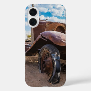 Coque Pour iPhone 16 Voiture ancienne et abandonnée #3 à Solitaire, Nam