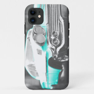 Case-Mate iPhone Case voiture classique Chevrolet Impala 1958 bleu vif