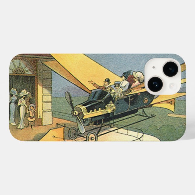 Coques Case-Mate iPhone Voiture convertible Steampunk de science-fiction v (Verso (horizontal))