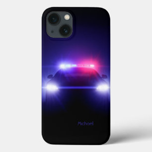 Case-Mate iPhone Case Voiture de police de flic plein feux clignotant