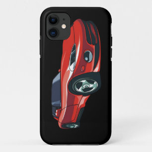 Coque Case-Mate iPhone Voiture de sport rouge