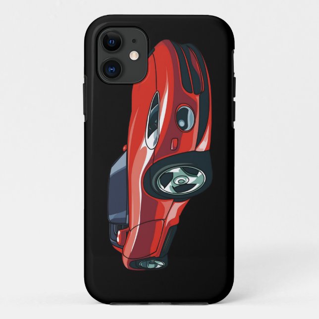 Coques Case-Mate iPhone Voiture de sport rouge (Dos)