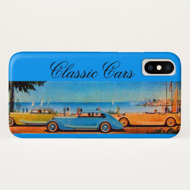 COQUES Case-Mate iPhone VOITURES ANCIENNES (Dos (Horizontal))