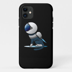 Case-Mate iPhone Case Vol d'astronaute de chats spatiaux