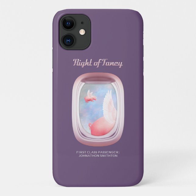 Coques Case-Mate iPhone Vol de Fancy-Where Pigs Vol Coque-Mate iPhone Ca (Dos)