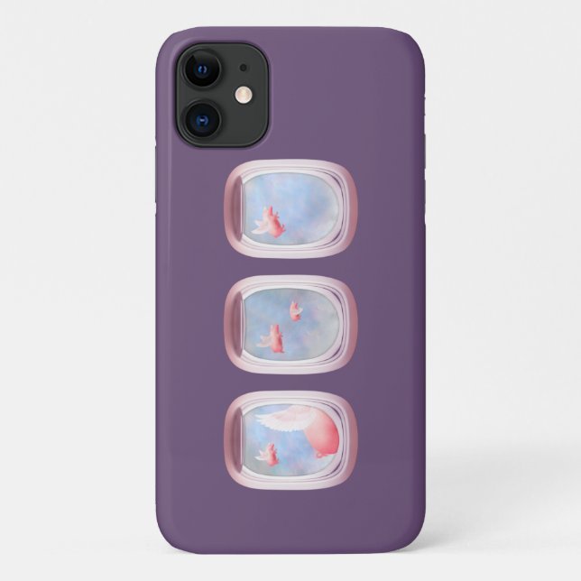 Coques Case-Mate iPhone Vol de Fancy-Where Pigs Vol Coque-Mate iPhone Ca (Dos)