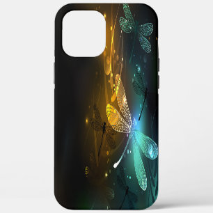 Case-Mate iPhone Case Vol de libellule verte lumineuse
