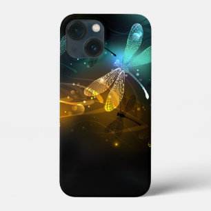 Case-Mate iPhone Case Vol de libellule verte lumineuse