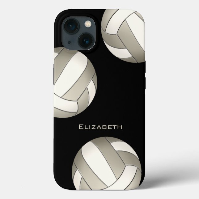 Coques Case-Mate iPhone volley-ball féminin blanc platine (Verso)