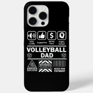 Coque Case-Mate iPhone Volleyball papa drôle Contenu du père du sport