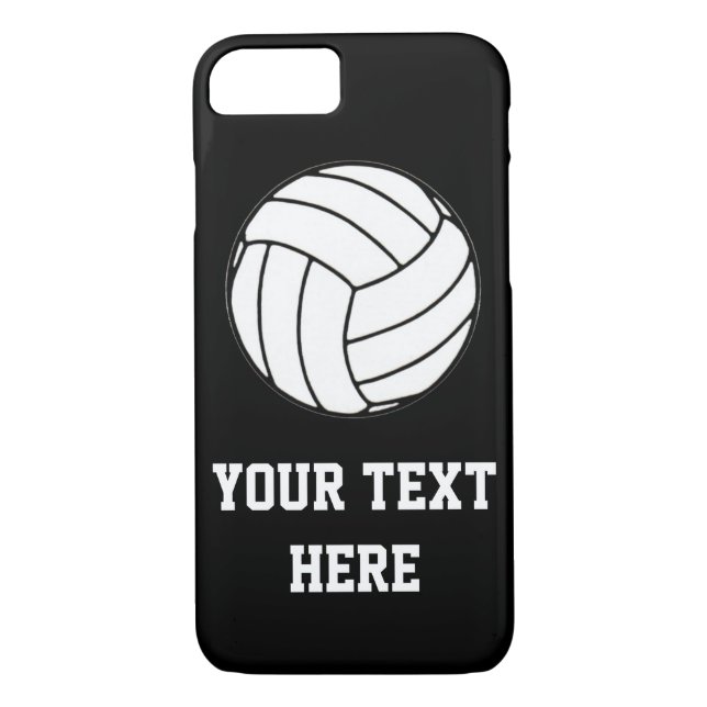 Coques Case-Mate iPhone Volleyball (personnalisable) (Dos)