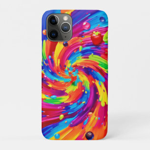 Case-Mate iPhone Case Vortex de fruits colorés