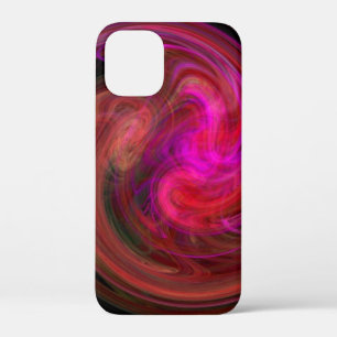 Case-Mate iPhone Case VORTEX LÉGER / Abstrait rose fuchsia