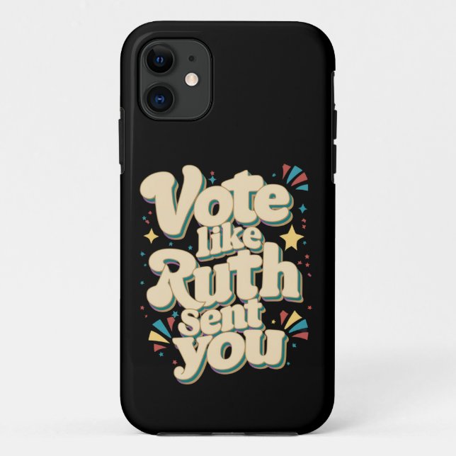 Coques Case-Mate iPhone Votez comme si Ruth vous avait envoyé l'utérus fém (Dos)