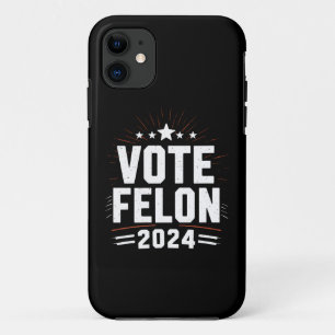 Case-Mate iPhone Case Votez Felon Trump 2024 Drôle Élection Vote 