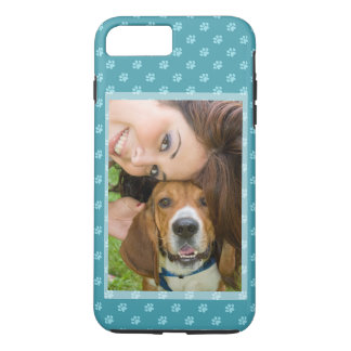Coque iPhone 8 Plus/7 Plus Votre chien et vous Photo personnaliser chiot chie