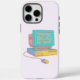 Coque iPhone 16 Pro Max Votre e-mail ne me trouve pas bien drôle Rétro