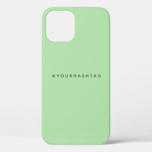 Case-Mate iPhone Case Votre Hashtag   Moderne Trending Mint Green
