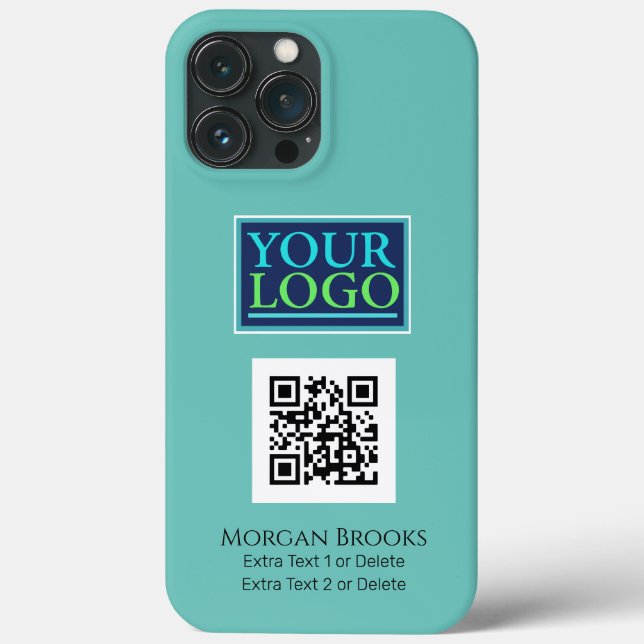 Coques Case-Mate iPhone Votre Logo/Art/Photo, Code QR, Nom/Informations su (Verso)