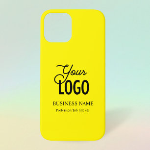 Case-Mate iPhone Case Votre logo et nom d'entreprise etc. Jaune vif