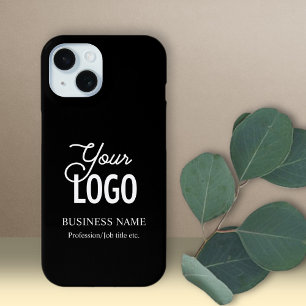Coque Case-Mate iPhone Votre logo et nom d'entreprise, etc. Texte personn