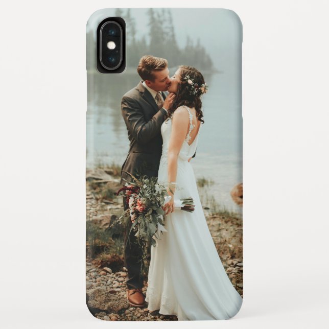 Coques Case-Mate iPhone Votre photo Mariage Moderne Romantique (Dos)