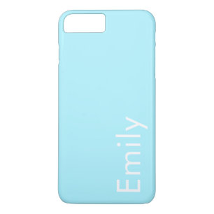 Case-Mate iPhone Case Votre propre nom ou mot   Ciel bleu doux
